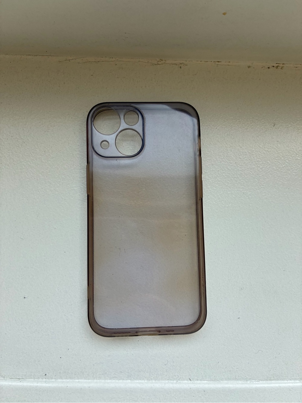 iPhone 13 Mini Clear Purple Phone Case